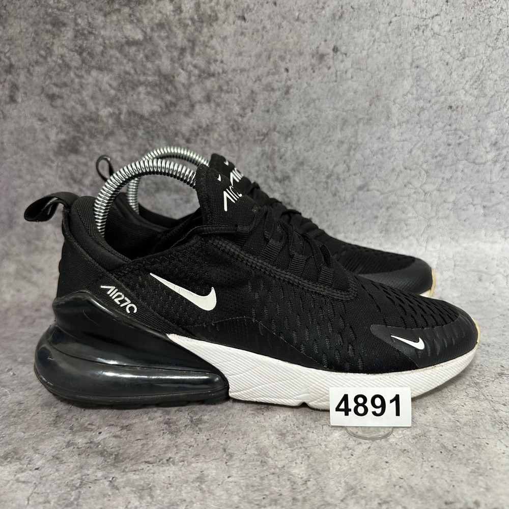Nike Air Max 270 Women 7.5 Black AH6789-001 Running Sneakers Shoes